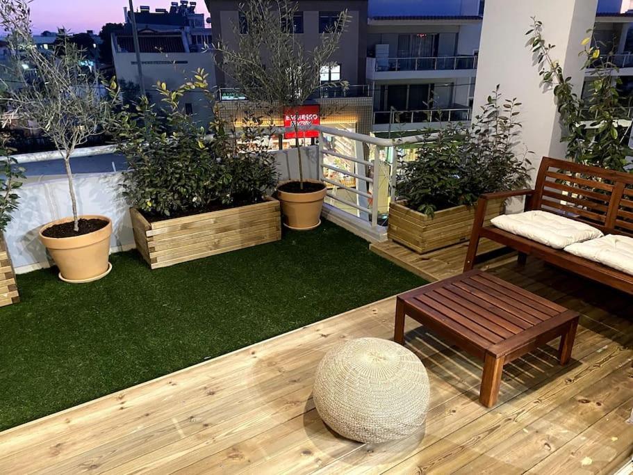 Spacious And Sunkissed 3Br & 2 Bathrooms Apartment Athen Eksteriør bilde