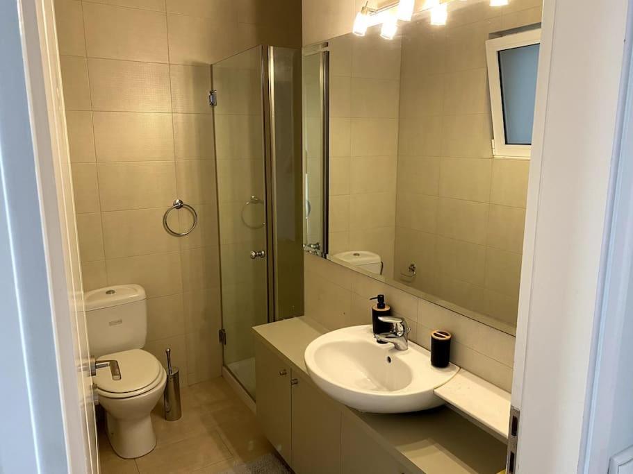 Spacious And Sunkissed 3Br & 2 Bathrooms Apartment Athen Eksteriør bilde