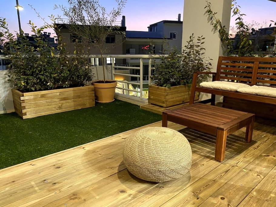 Spacious And Sunkissed 3Br & 2 Bathrooms Apartment Athen Eksteriør bilde